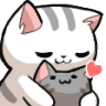 a_cuddle_cute_hug_kawaii_cat_1