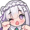 emilia_yawn