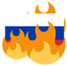 RussianFlagBurning