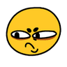 scowling
