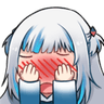 blushing