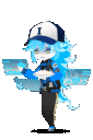 bluehairshark