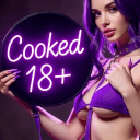 COOKED 18+ 💜🤓 Social • Dark humour • Semi-Toxic • NSFW • Chill's icon