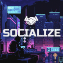 Socialize | Active VC Server • Hangout • Voice Chat • Call • Social • Chill • Anime • Memes • Emojis's icon