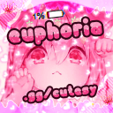 ʚ₊˚ ꒰🌸・euphoria 幸福 °. ♡ kawaii・make friends・nitro・safe space・anime・inclusive・mental health・cute˚໑'s icon