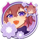 ⋆ 🌙 ﾟ. Moonlit Lilacs ៸៸ ArtㆍGFXㆍAestheticㆍCuteㆍEmotesㆍKawaiiㆍActiveㆍDecorㆍGuild Tag﹗𖹭﹒⁺'s icon