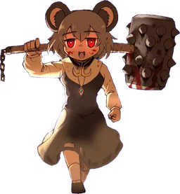 🔨😈Nazrin with a giant hammer