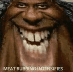 meat rubbing