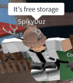 It's free storage