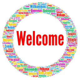 welcome multilingual