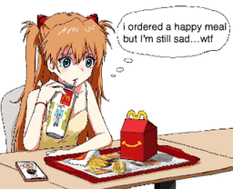 sad meal