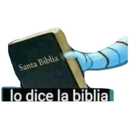 lo dice la Biblia