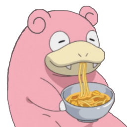 Slowpoke eats