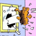 garfield throw