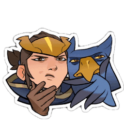 Quinn e Valor Pensando