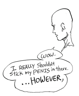 However...