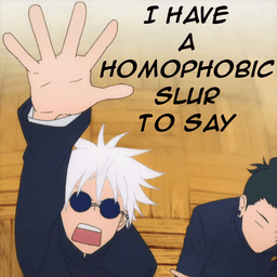 A HOMOPHOBIC SLUR