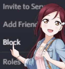 blocked.