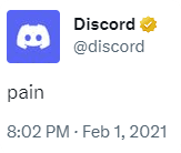 Twitter - pain