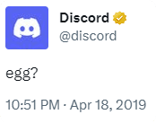 Twitter - Egg?