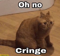 cringe cat