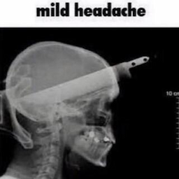 mild headache