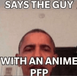 Anime PFP obama