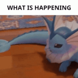 Vaporeon What is happening