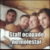 No molestar