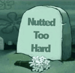 Just Busted A Fat Fucking Nut.