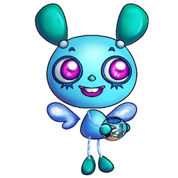Bubbles the Robot Bunny