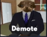 Demote