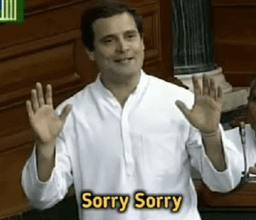 Rahul Sorry 