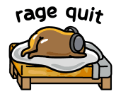 gamer gudetama rage quit