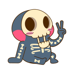 Skeleton Relaxed