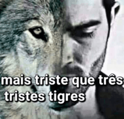 triste que nem tigre