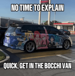 Bocchi Van gg/blahaj