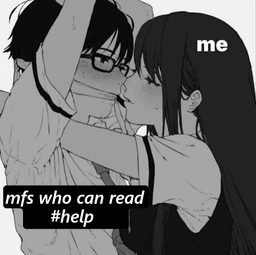 they can read
