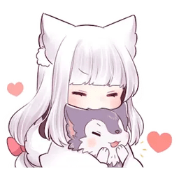 Cat hug