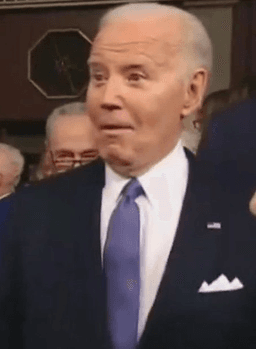 Surprised Biden