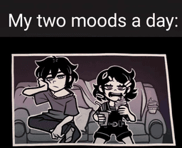 I have two sides. 