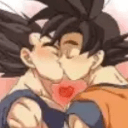 goku kiss