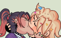 sloppy kiss