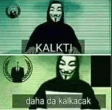 kalktı