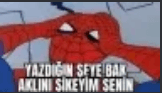 yazdığın şeye bak