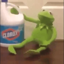 kermit bleach