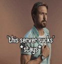 stays in bad server /babie