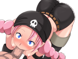 on knees sucking blowjob