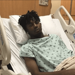 playboi carti in hospital bed