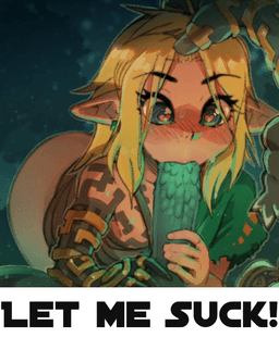 Let me suck!